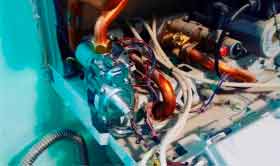 Замена газового клапана в отопительном котле