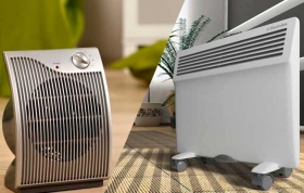 Что лучше: конвектор или тепловентилятор