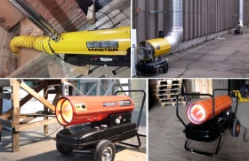 Какую тепловую пушку выбрать. Типы и модели тепловых пушек