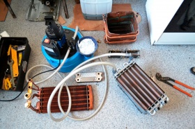 Промывка теплообменника котла самостоятельно