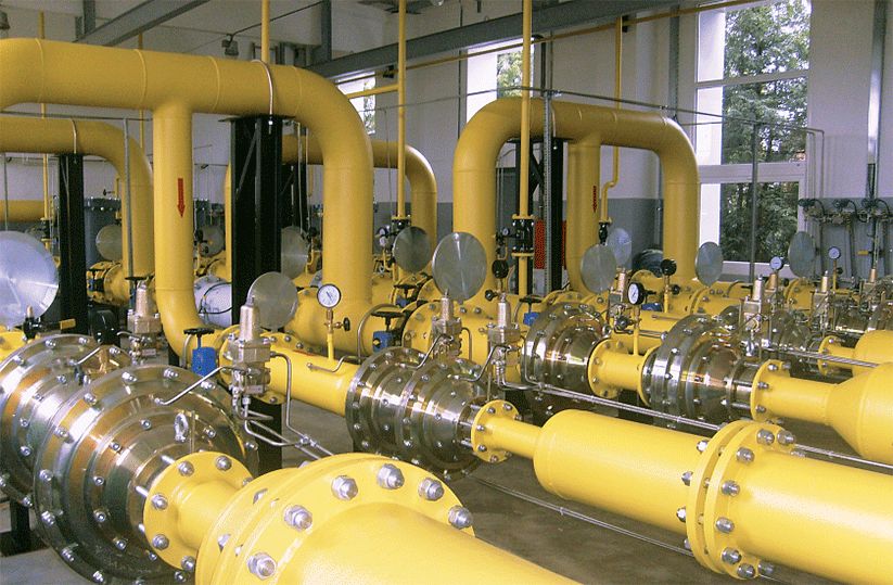 Регулятор давления газа промышленного назначения
