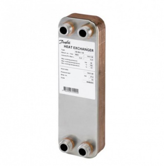 Теплообменник паяный пластинчатый  Danfoss XBDW22