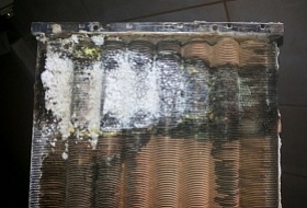 Теплообменник котла капает, течет. Что делать?