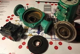 Основные неисправности насоса для отопления и пути их устранения