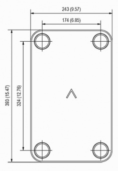 Теплообменник паяный пластинчатый Swep B35