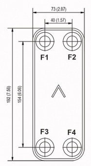 Теплообменник паяный пластинчатый Swep E5T