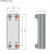 Теплообменник паяный пластинчатый Alfa Laval AXP14 Теплообменник паяный пластинчатый Alfa Laval AXP14