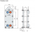 Теплообменник паяный пластинчатый Alfa Laval AXP27 Теплообменник паяный пластинчатый Alfa Laval AXP27